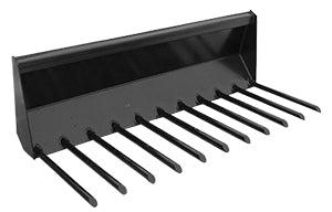 Haugen utility manure fork skid steer attachment