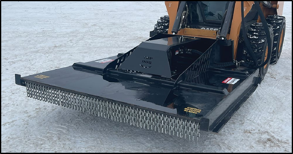 Closed Front Gearbox Mower - Top Dog Attachments