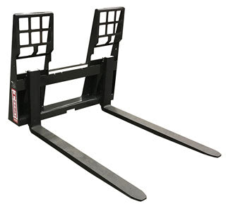 Haugen Skid-Steer Pallet Forks - Walk-Through Frame